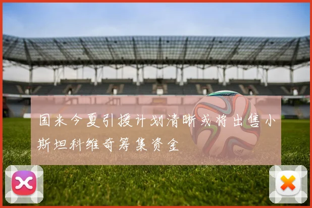 国米今夏引援计划清晰或将出售小斯坦科维奇筹集资金